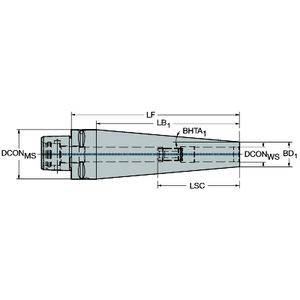 COROMANT ADAPTER CAPTO -KRIMP C3-A391.19-12 080