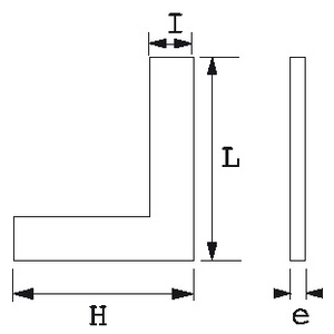 EQUERRE SIMPLE E3-200