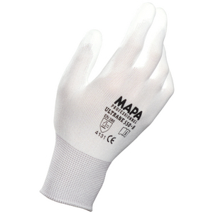 GUANTO PU BIANCO 550 # 9