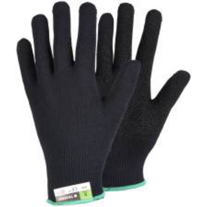 925-9 SCHWARZ Textilhandschuh TEGERA