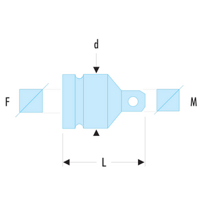 REDUCTEUR 1/2 A 3/8 NS.230A