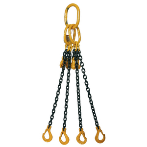 CHAIN SLING 4 LEGS Hooks with latch  D.13 11,20