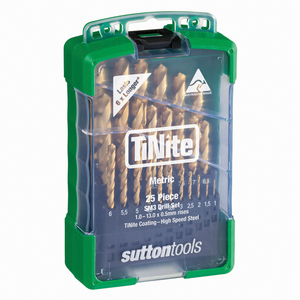 FORET 1,0-13X0,5 D103SM3 DIN338 HSS BLU (LE JEU DE 25)