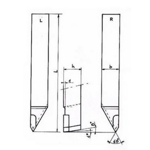OUTIL A FILETER EXTERIEUR 352L 20X20 P30