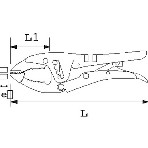 PINCE ETAU 211-25 UC 5