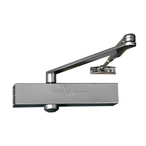 FERME PORTE COMPLET GR150 BRAS STANDARD ARGENT