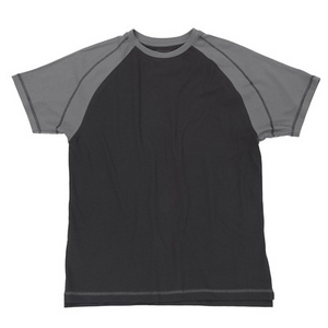 50301-250-9888-M SCHWARZ-ANTHRAZIT T-shirt Albano