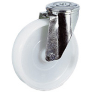 RUOTA 68 175X45 MONOLITICA POLIAMMIDE 6 SUPP. ROTANTE FORO PASSANTE NL 687905