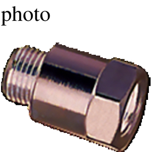 0907 - EXTENDED ADAPTOR MALE-FEMALE BSPP