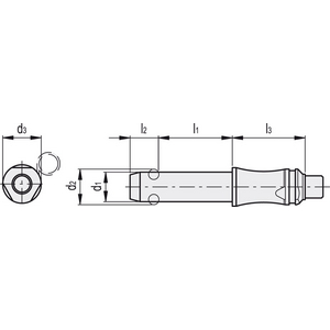 GN.38016-PERNO AUTOBLOCCANTE A SFERE ACCIAIO INOX GN 113.3-6-40