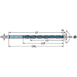 FORET CARB.MONO CORODRILL 861