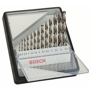 BOSCH METAALBOOR ROBUST HSS-G 1,5-6MM (PK=13ST) 2607010538