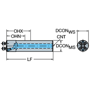 ADAPTATEUR CARBURE MONO QUEUE CYL. VERS COROTURN SL