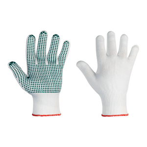GANT TRICOT POLY/COT RGT 888 T7 PICOTS VERTS UE10 RIBY