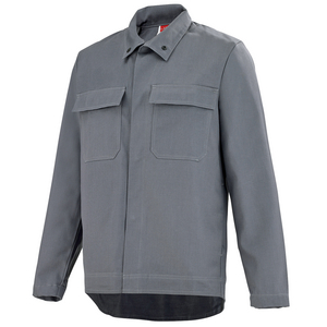 VESTE GRIS ACIER 2FLM00CO T3 PUR COTON TRAITE PROBAN 350G