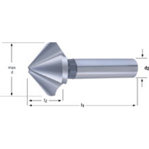 Countersink 12.40 mm DIN 335C