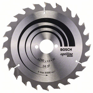 LAME SCIE CIRC D190/24D - 30
