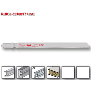 LAME SCIE SAUTEUSE 126X2.5D 321 REF.8017 HCS (UE = 5)
