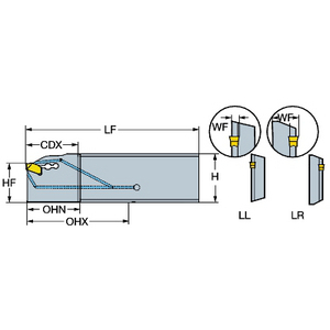 LAME COROCUT QD P/TRONCONNAGE