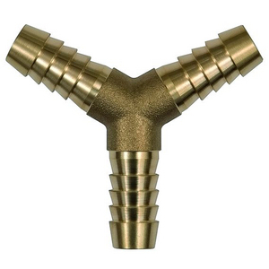 172 A Y-Schlauchverbindungsstutzen, für Schlauch LW 5 mm, Messing