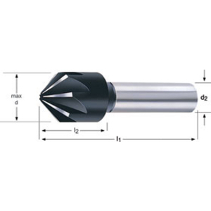 Countersink 12.50 mm DIN 335A