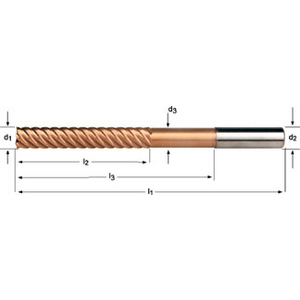 Finishing End Mill 3.0 mm Dormer norm