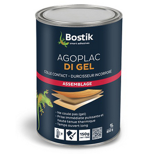 COLLE AGOPLAC DI GEL BOITE 1 LITRE