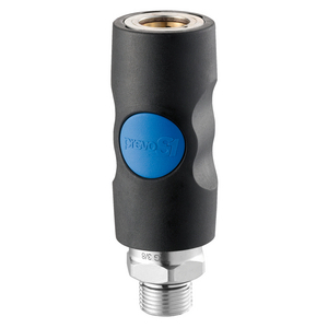 COUPLEUR AIR ISOB8 PLAST A-R BOUTON PS12 M1/2 CY SECURISE