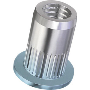 ECROU RIVKLE RK06.M 6.045 TETE PLATE.INOX UE100 -P/MILLE
