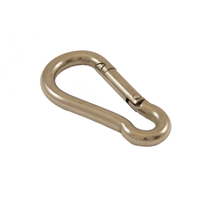 MOUSQUETON ALPIN INOX D. 6 AISI 316L CMU 200KG CS=3