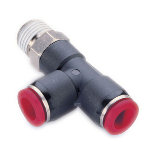 C01680438 Drehbare T-Einschraubverschraubung, Seitl 4 - R3/8 Pneufit C