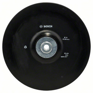 BOS-2608601210 Stützteller Standard, M14, 230 mm