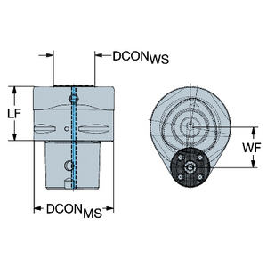 ADAPTATEUR COROMANT CAPTO VERS COROTURN SL