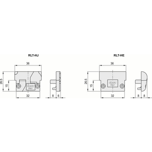 429813 - TESTATA ELEROLL TECNOPOLIMERO TESTATE PER RULLIERE ELEROLL RLT-HE