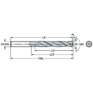 FORET CARB.MONO CORODRILL 460