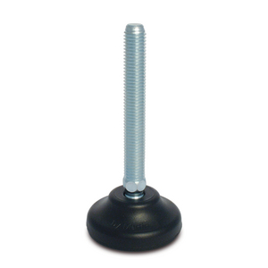 PIEDINO D. 65 PLASTICA FERRO M14X50 10268