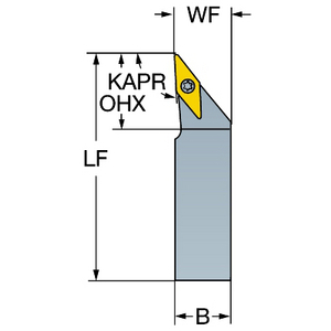 PORTE OUTIL COROTURN 107 SVJBR 0810K 11-S-B1