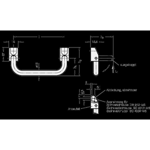 ELESA+GANTER BEUGELGREEP GN 425.5-180-NI