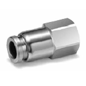 KQG2F, Stainless Steel 316, One-touch Fitting, Female Connector