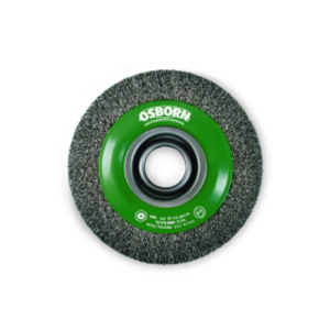 BROSSE CIRCUL. D.150X30X32 MM ACIER ONDULE 0,3 MM (T=29 MM)