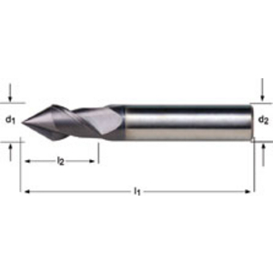 Chamfering End Mill 10.0 mm Dormer norm