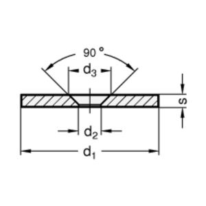 GN70-17-A-ST Haftscheibe für Haltemagnete