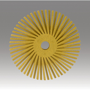 120 SPAZZOLE RADIALI CON PERNO A FILO ABRASIVO CURVO TIPO C RB-ZB DIAMETRO 50,8MM P.N. 30120 BIANCO 7100138294