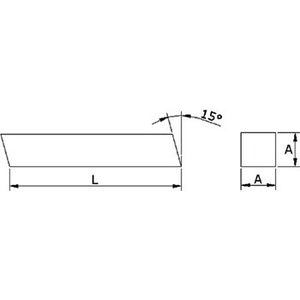 Toolbits 6.0 mmx160.0 mm DIN4964B