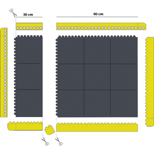 ANTI-FATIGUE TILE G-MAT GRIP