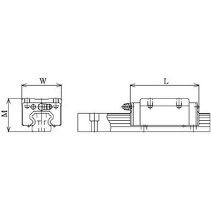 THK FUHRUNGSWAGEN HSR-15-R-SS(CK-GK)