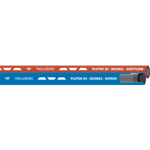TUYAUX2 BP20 PLUTON TWIN OXY ACE SBR/NR BLEU/ROUGE 10X17 UE40