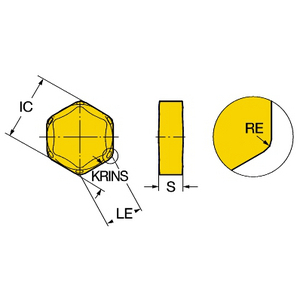 COROMANT WISSELPLAAT FREZEN HNGX 09 05 20-KM 3330