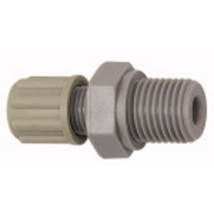 120.22 Gerade Einschraubverschr., G3/8 a., f.Schlauch 6/8 mm, PA