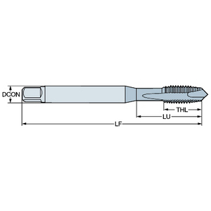TARAUD MULTI MATIERE T200-XM100DE-5/16 C145